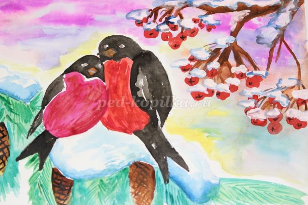 Снегири на ветке: часть 1 Снегири на ветке: часть 1