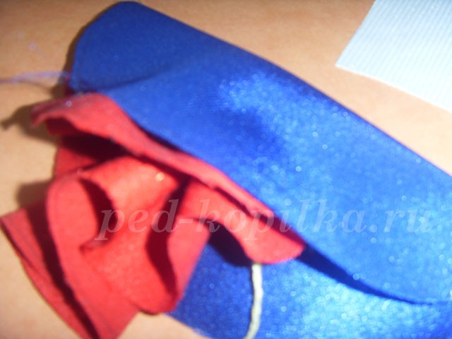 Тряпичная кукла детскими руками