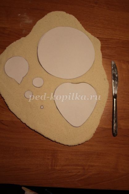 Рыбка из соленого теста