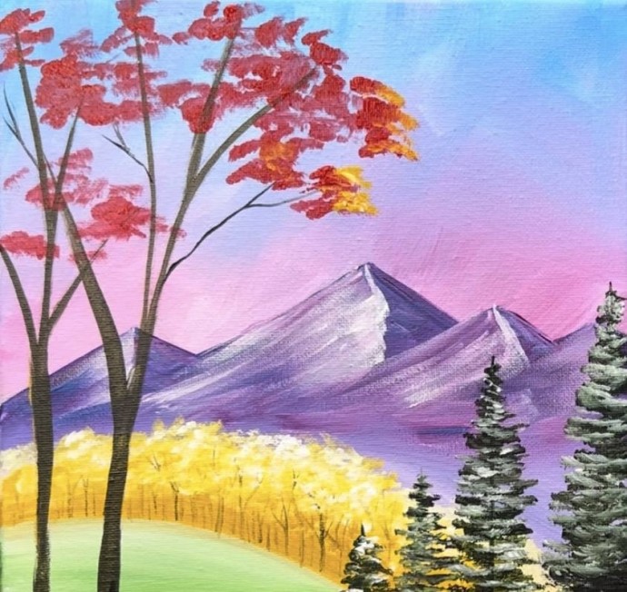 Осень в горах Осень в горах