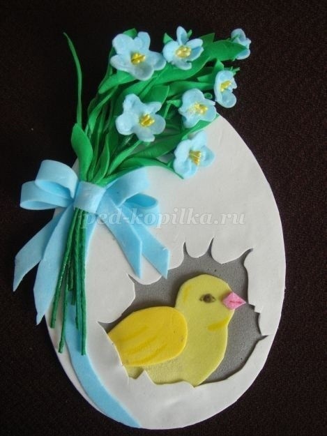 Пасхальное яйцо из фоамирана Пасхальное яйцо из фоамирана