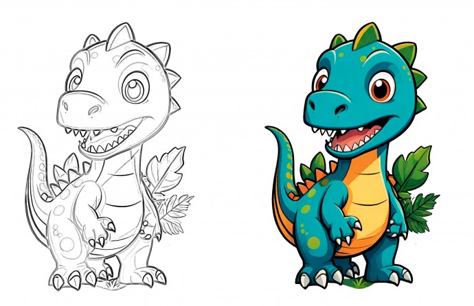 Раскраски "Динозавры" Раскраски "Динозавры"