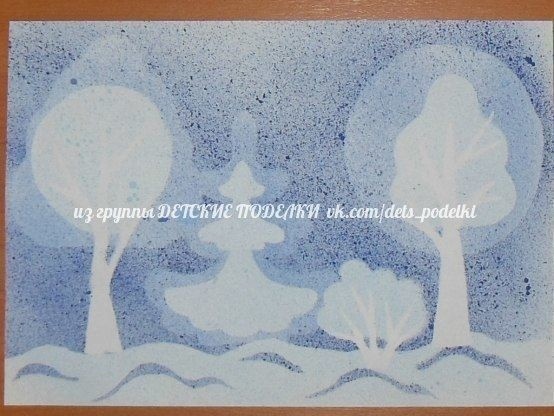 Зимний лес Зимний лес