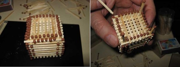 Домик из спичек Домик из спичек