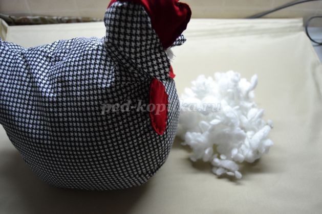 Курочка из ткани: мастер-класс, часть 3 Курочка из ткани: мастер-класс, часть 3