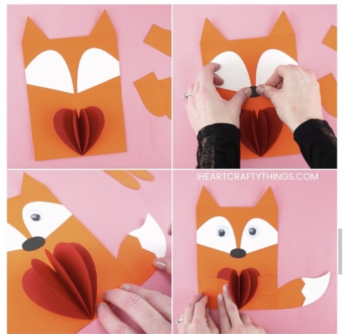 Лисенок и енот