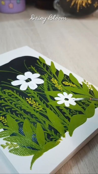 Рисуем цветочную поляну Рисуем цветочную поляну