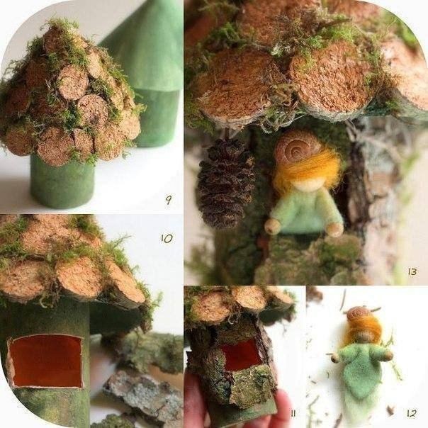 Волшебные поделки из природных материалов Волшебные поделки из природных материалов