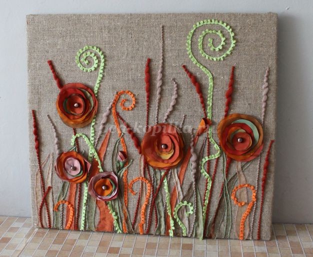 Цветущая поляна: мастер-класс, часть 3