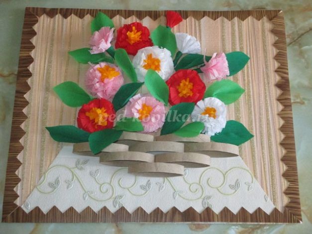 Цветочная картина: часть 3