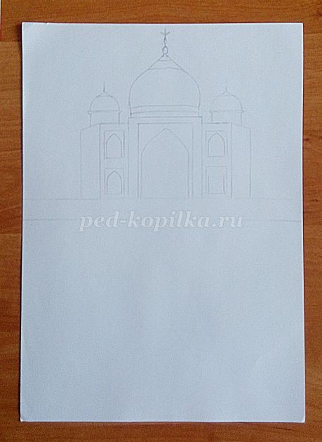 ​Графическая зарисовка исторического здания: часть 2