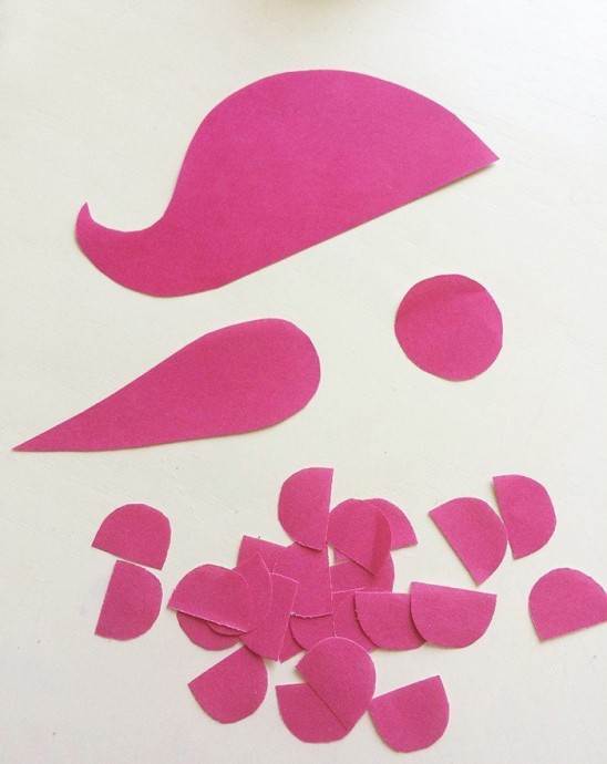 Розовый фламинго