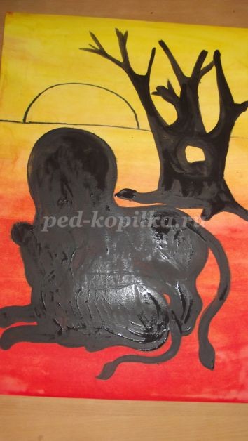 ​Африканская живопись тингатинга: мастер-класс, часть 1