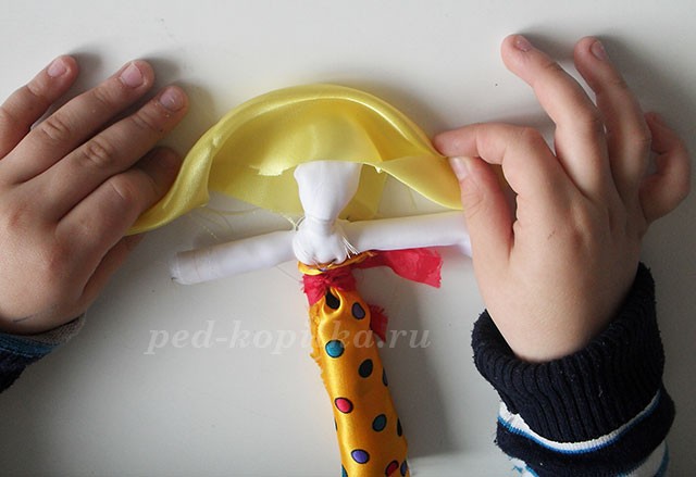 Как изготовить тряпичную куклу Как изготовить тряпичную куклу