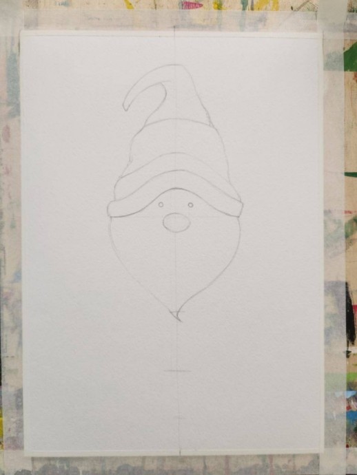 Гном на тонких ножках