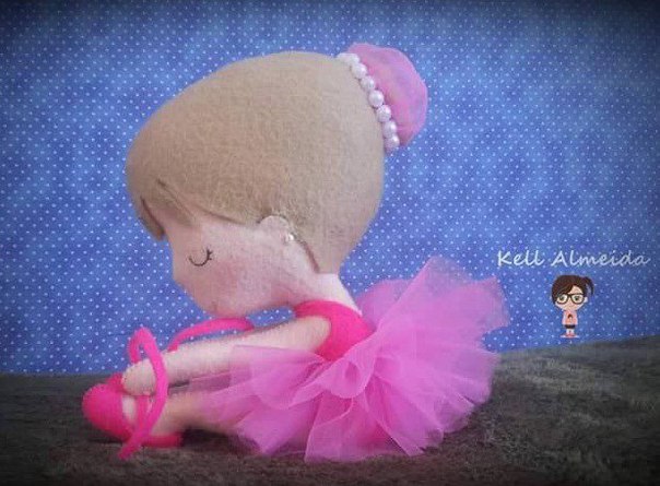 Маленькие балерины: куколки из фетра