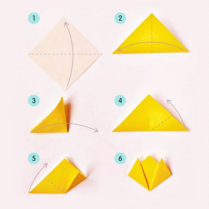 Тюльпаны в технике оригами Тюльпаны в технике оригами
