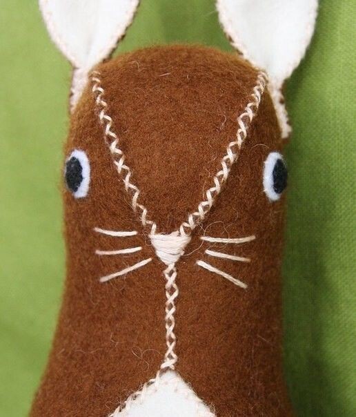 Шьем серьезного кролика