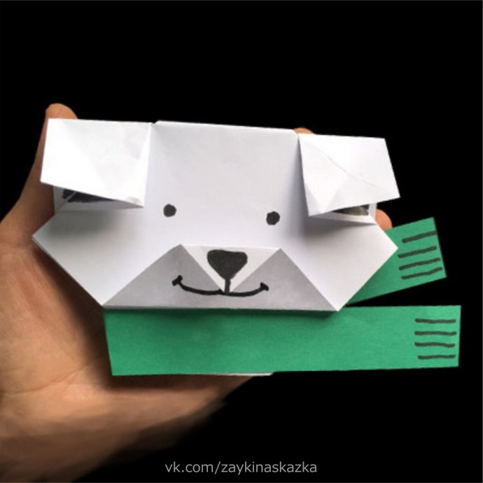 Медвежата-оригами