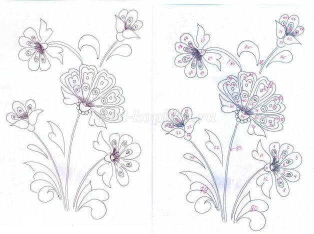 Цветочное панно из соломки детскими руками: часть 1 Цветочное панно из соломки детскими руками: часть 1