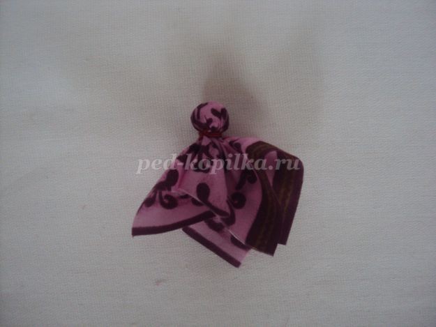 Конь и коза из шпагата детскими руками: часть 3