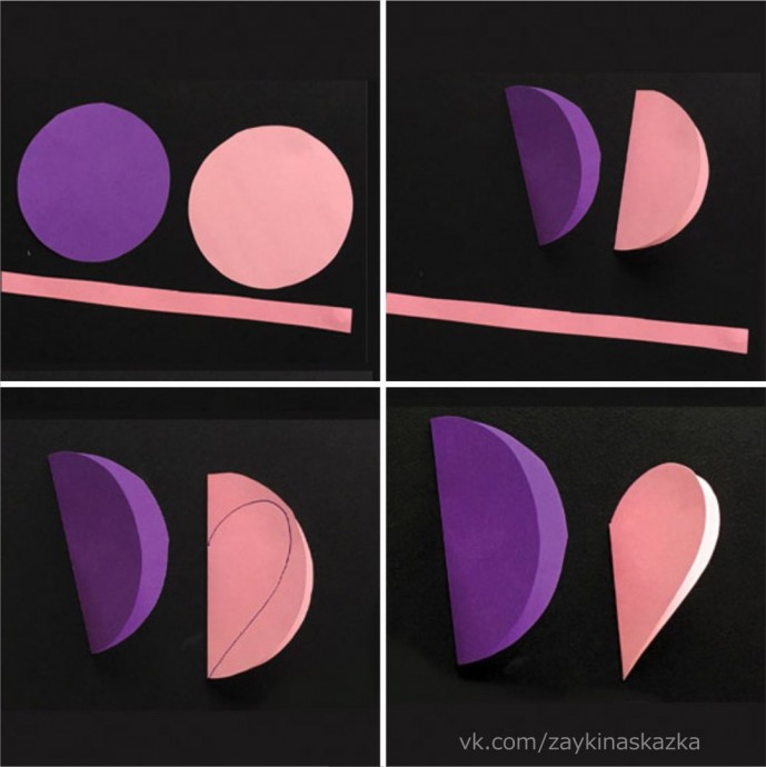 Мышки из цветной бумаги Мышки из цветной бумаги