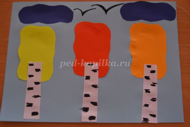 ​Осень из цветной бумаги: часть 2