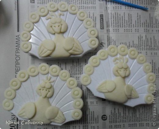 Салфетница "Павлин" Салфетница "Павлин"