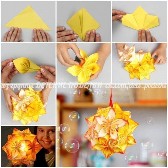​Шары оригами