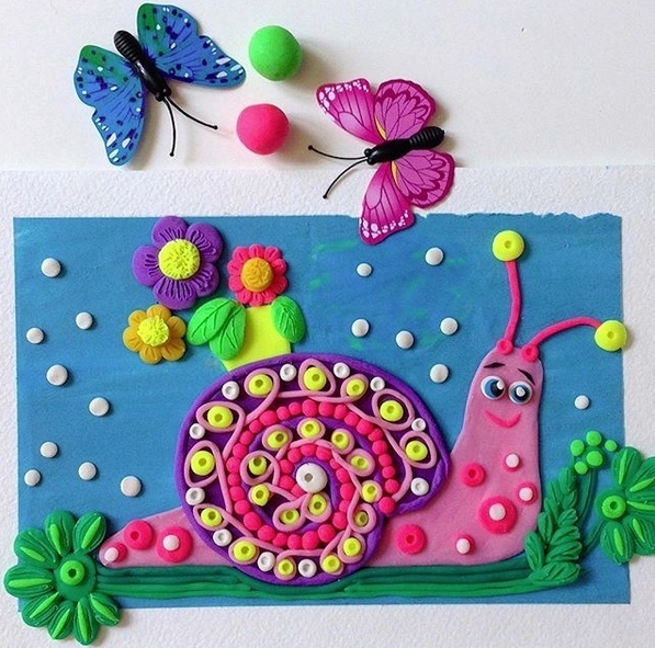 Творим картины из пластилина Творим картины из пластилина