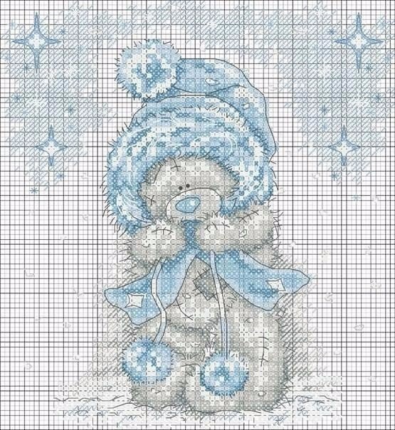 ​Вышиваем с детьми мишек Тедди