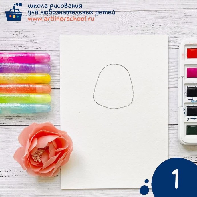 Рисуем с детьми мышонка Рисуем с детьми мышонка