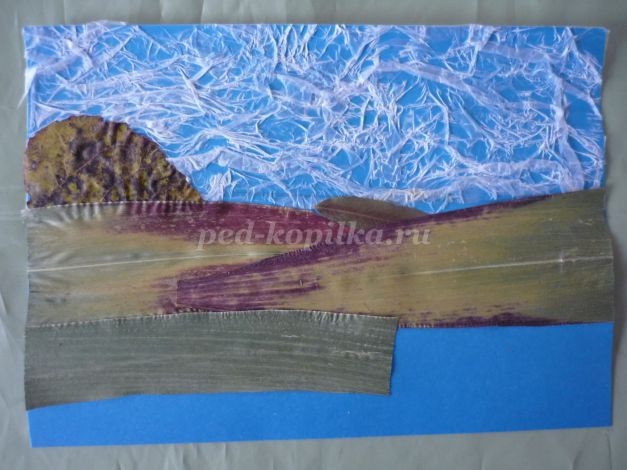 Пейзаж из осенних листьев: мастер-класс, часть 3 Пейзаж из осенних листьев: мастер-класс, часть 3