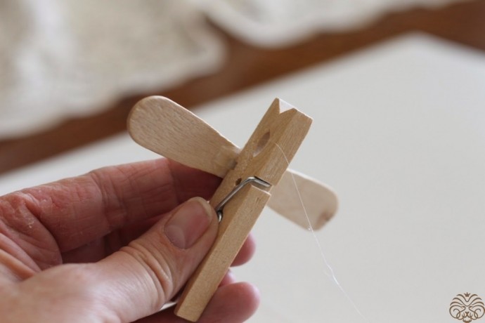 Самолётик из прищепки Самолётик из прищепки