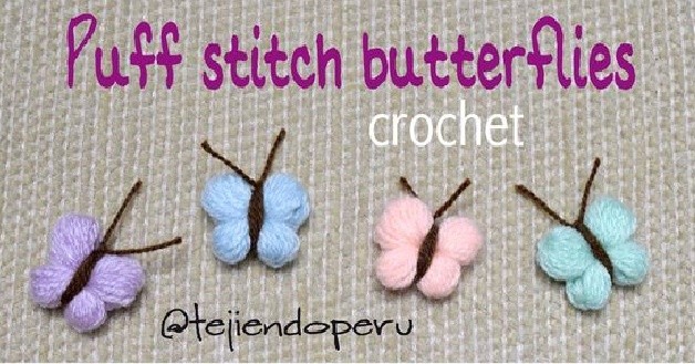 Милые бабочки из пряжи Милые бабочки из пряжи