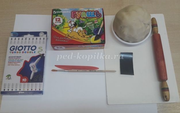 Аквариум из соленого теста Аквариум из соленого теста