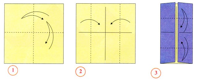 Оригами для детей: луна-рыбки Оригами для детей: луна-рыбки