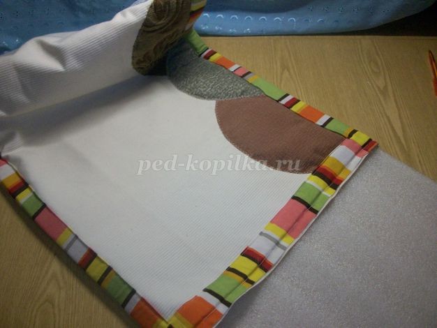 Развивающий коврик-панно "Времена года": мастер-класс, часть 2