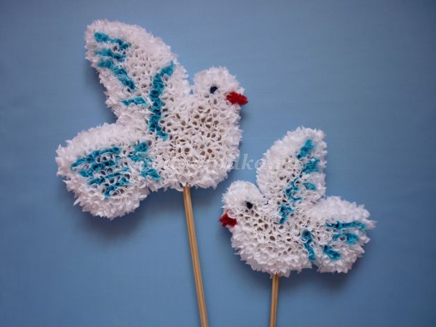 Поделки из бумаги: торцевание Поделки из бумаги: торцевание