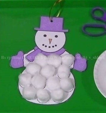 Интересный снеговик Интересный снеговик