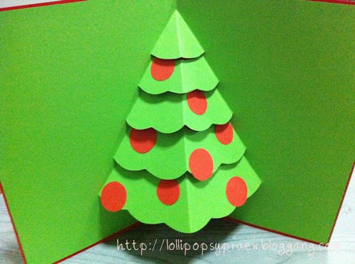 Новогодняя открытка, которую сделают и малыши