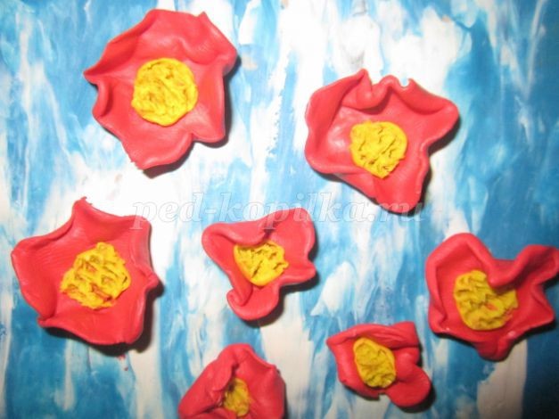 ​Пластилинография: настроение природы, часть 2