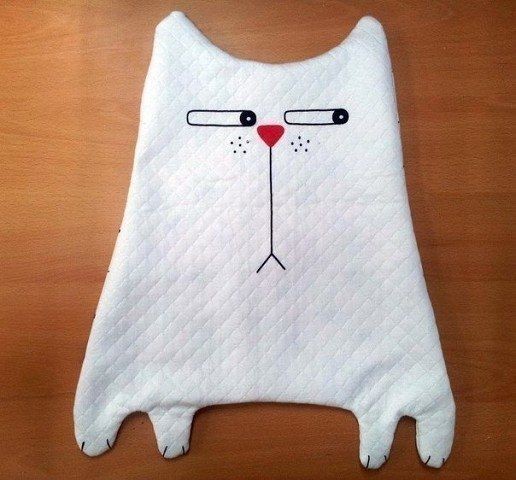 Шьём мягкую игрушку в виде кота Шьём мягкую игрушку в виде кота