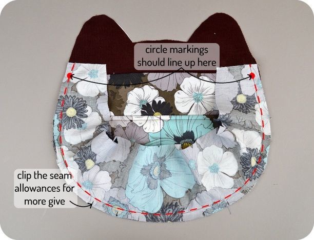 ​Сумка-кошка детскими руками