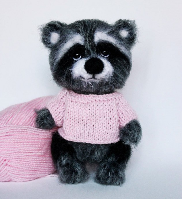 Вязаные енотики