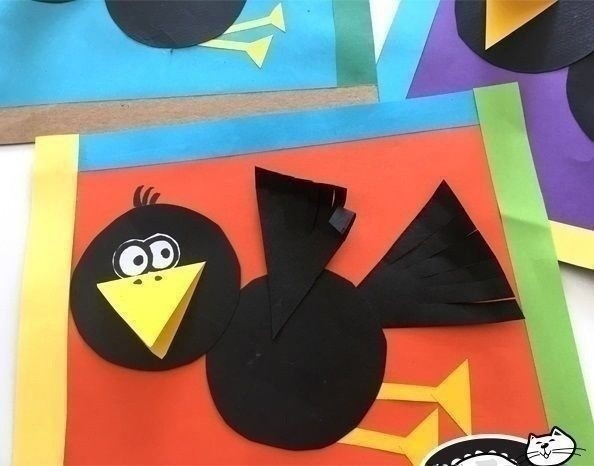 Аппликация "Галчонок"