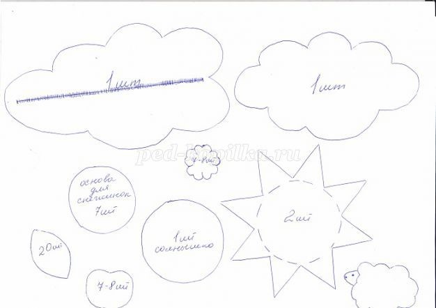 Развивающий коврик-панно "Времена года": мастер-класс, часть 3