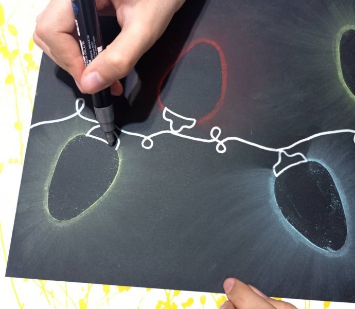 Светящаяся гирлянда