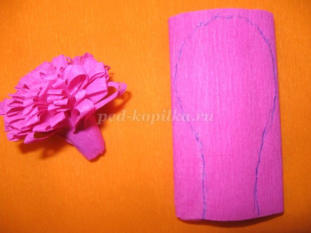 Подарок для любимой мамочки: панно-кулёк с цветами, часть 1