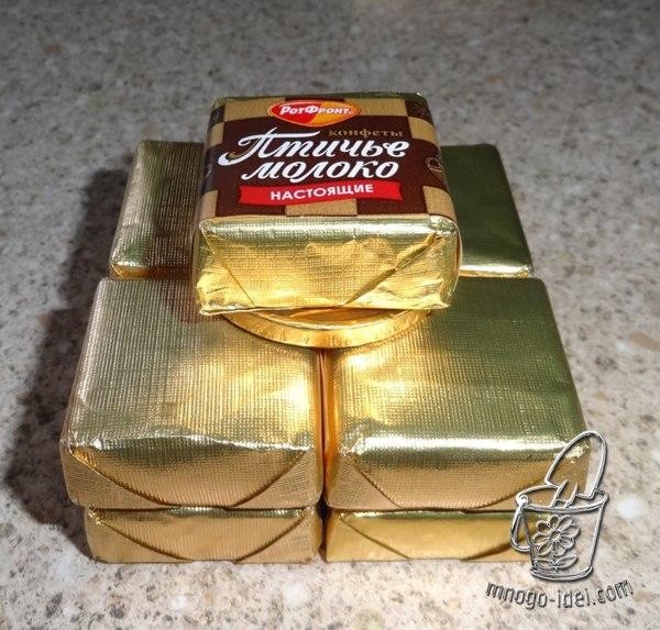 Танк из конфет Танк из конфет